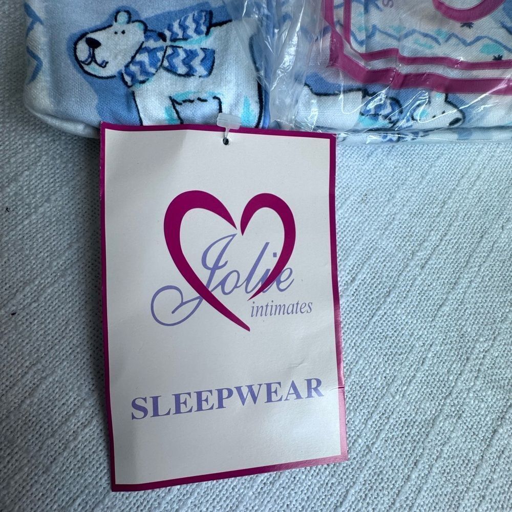 Jolie Pajama Set Top Bottom 100% Cotton Flannel SZ 2X - Picture 7 of 11
